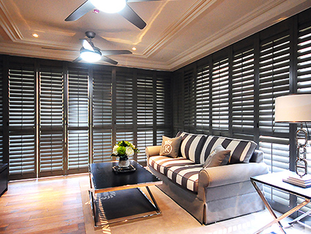 Window shutters in Auckland installation, view 3